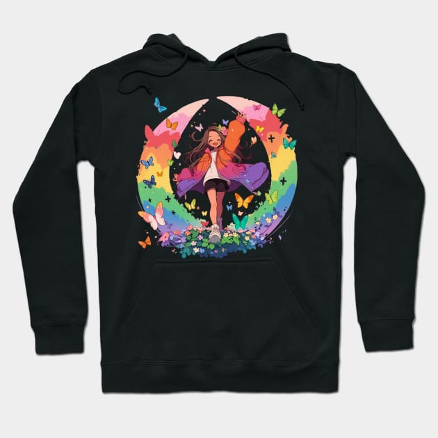 tie release Hoodie by Thoru.Art